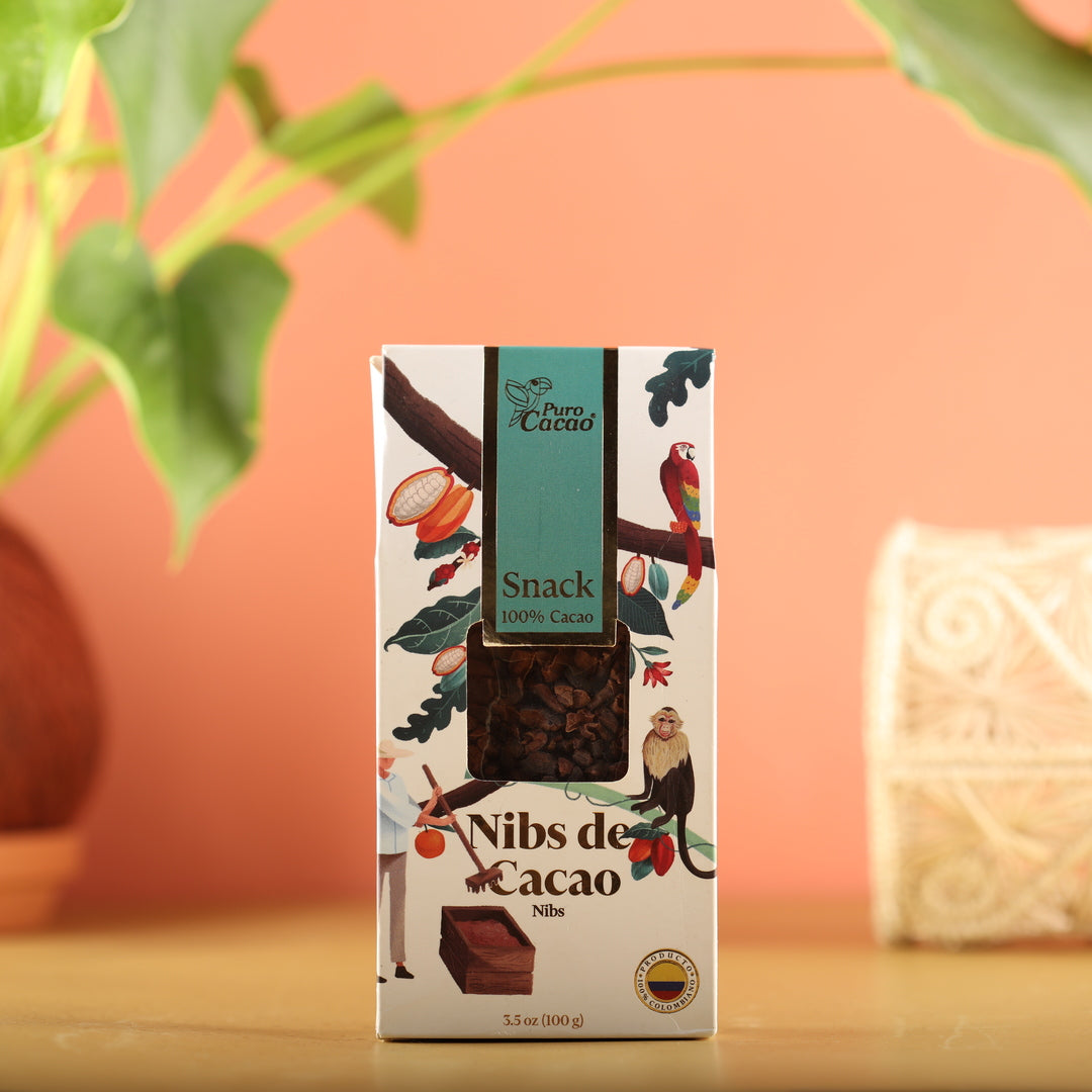Puro Cacao Nibs Cacao Natural - 100 Gr