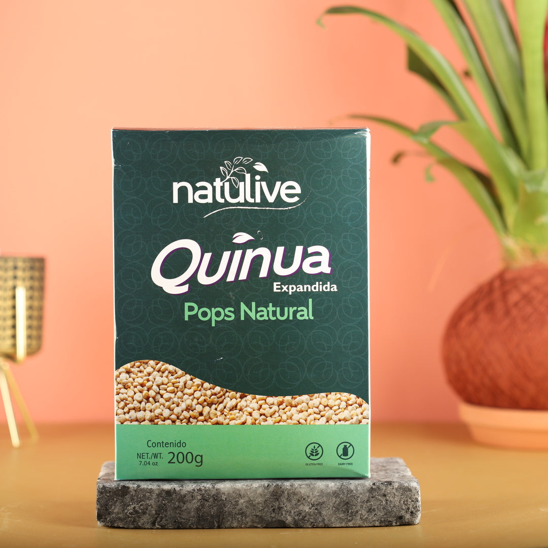 Quinua Pops Natural natulive 250 gr